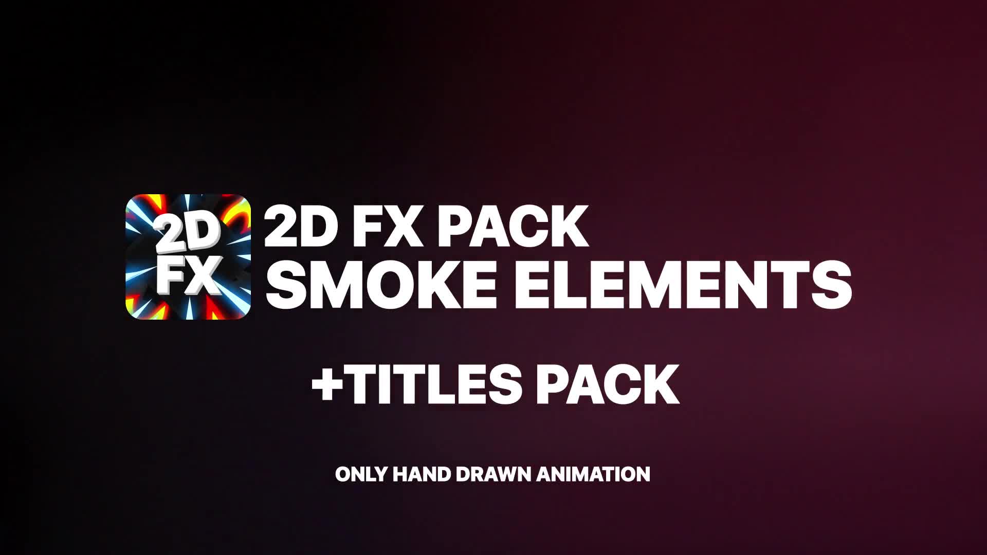 2DFX Smoke Elements And Titles - Download Videohive 22917838