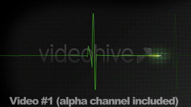 3 EKG Heartbeat Display Monitor Videos - Download Videohive 336291