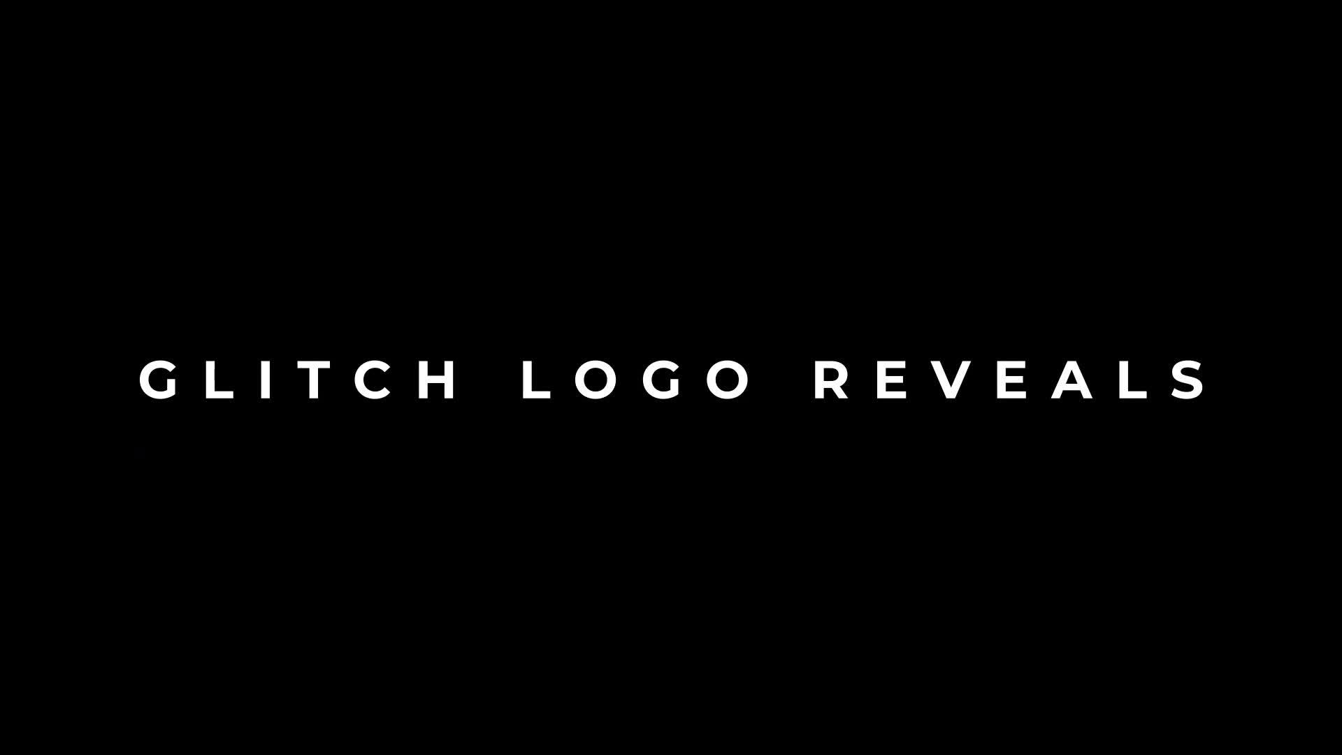 3 Glitch Logo Reveals | Premiere Pro Videohive 35408952 Premiere Pro Image 1