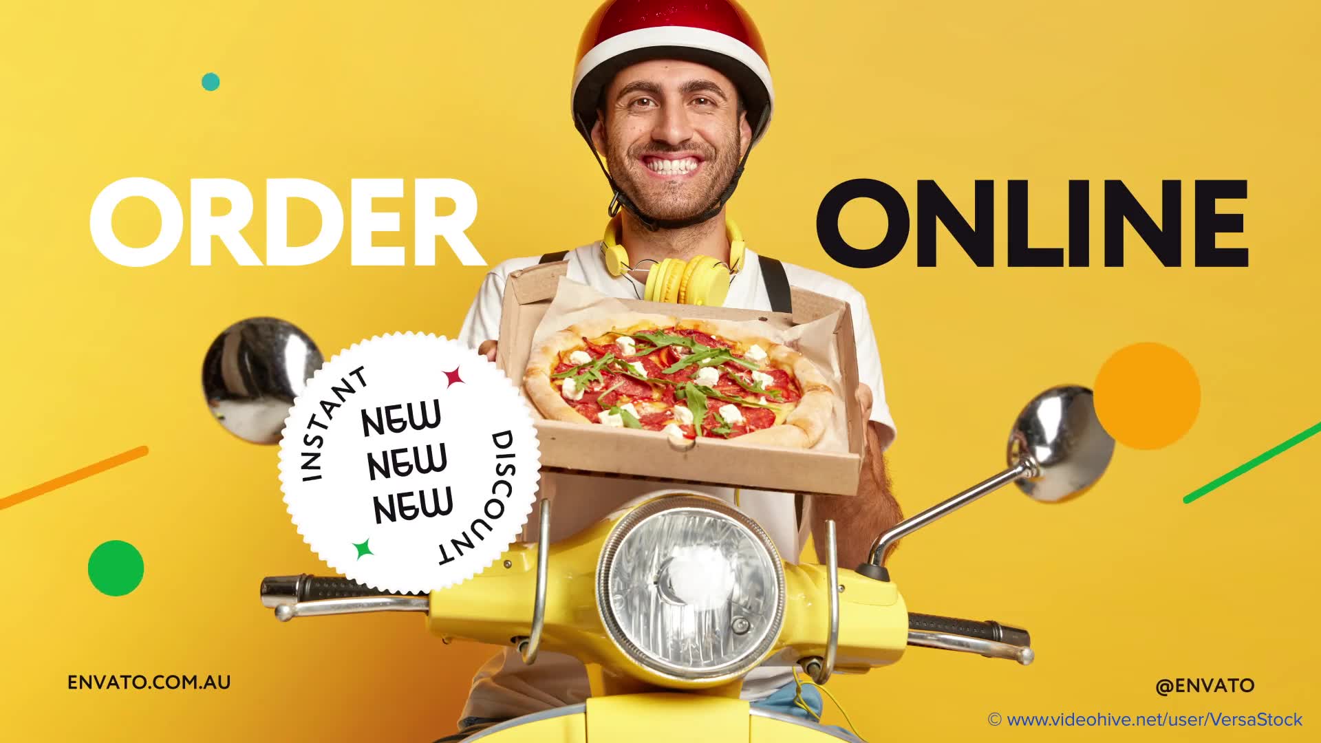 3 in 1 Caffe Pizza Burger Fast Food Promo Videohive 33429588 After Effects Image 8