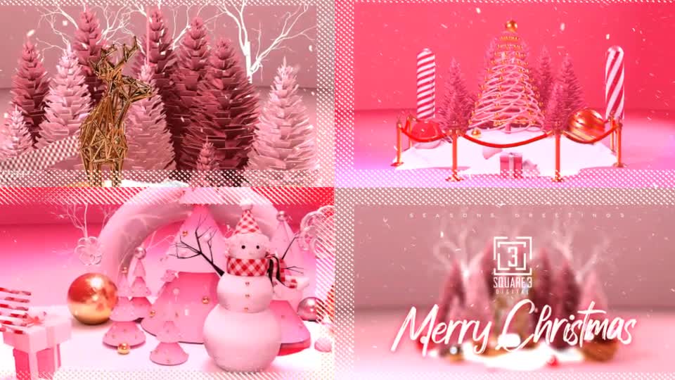 3 in 1 Christmas Short Intros Pack Videohive 29667751 After Effects Image 1
