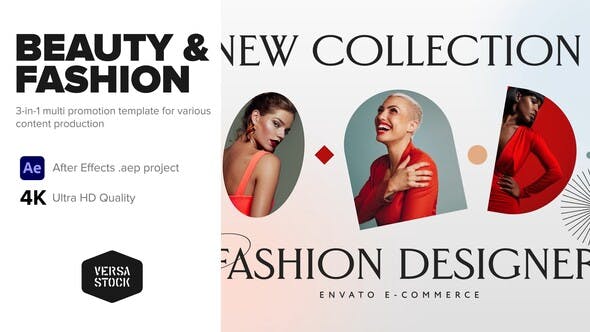 3 in 1 Fashion Apparel Beauty Opener - 33610881 Videohive Download