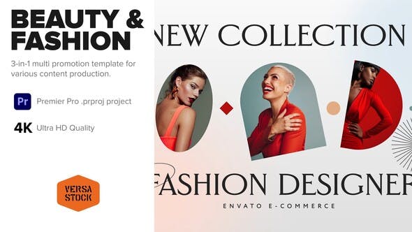 3 in 1 Fashion Apparel Beauty Opener 4K - Download Videohive 35099803