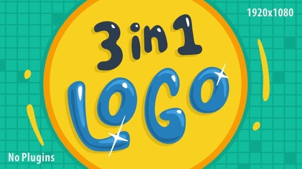 3 in 1 Logo - Videohive Download 12644721