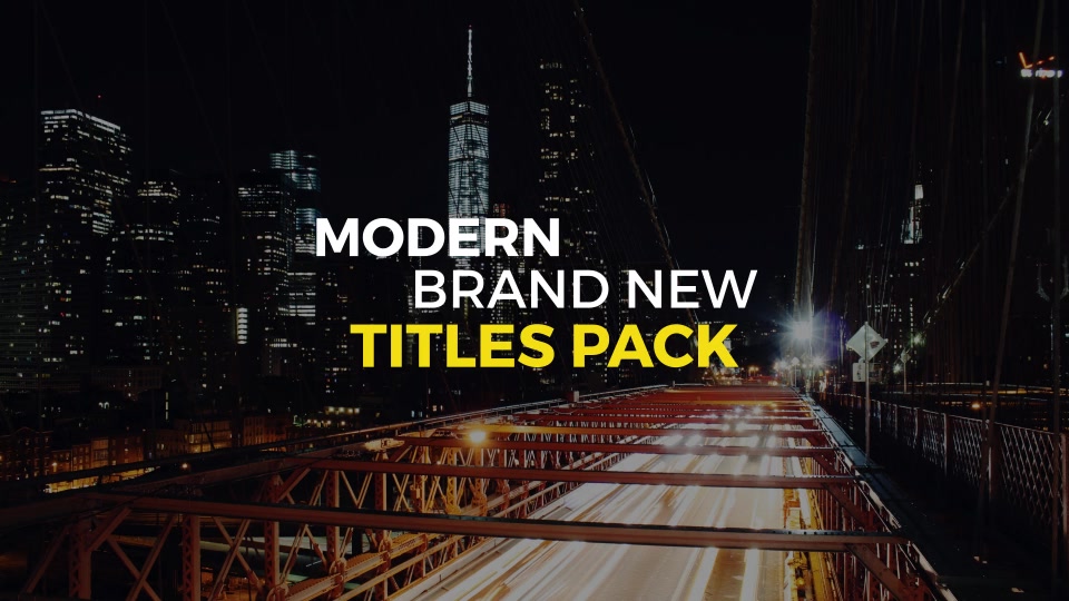 30 Brand New Titles - Download Videohive 17935894