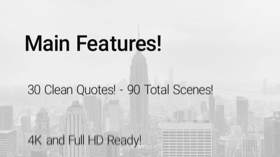 30 Clean Quotes Pack! Videohive 19459276 After Effects Image 13
