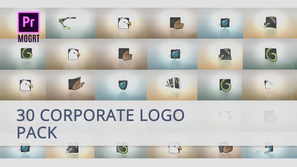 30 Corporate Logo for Premiere Pro MOGRT - 25717375 Videohive Download