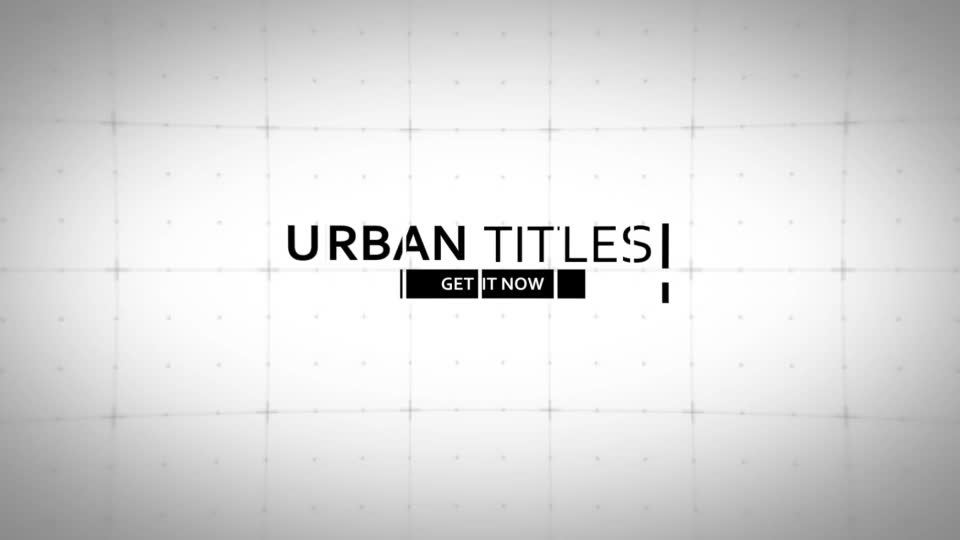 30 Fast Glitch Urban Titles - Download Videohive 19581745