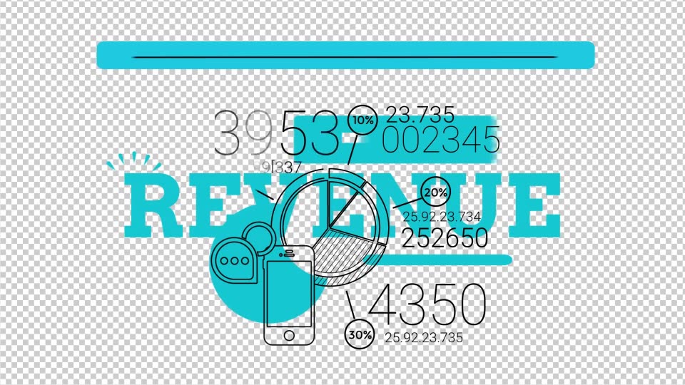 30 Line Infographic Elements - Download Videohive 18899154