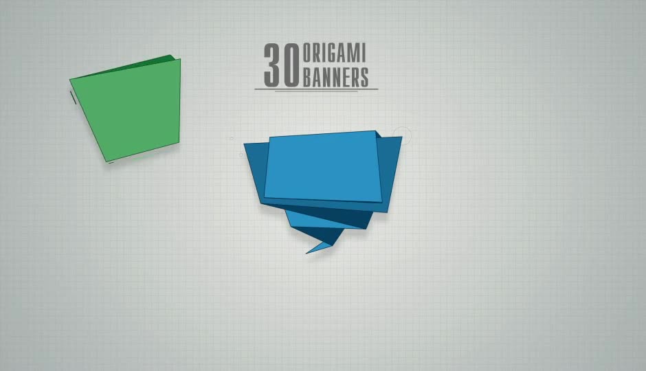 30 Origami Banners Videohive 10741264 After Effects Image 2