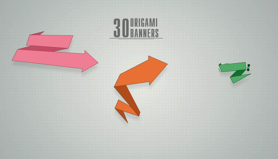 30 Origami Banners Videohive 10741264 After Effects Image 9