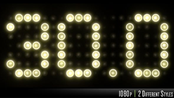 30 Second Countdown on Sports Clock Scoreboard - 7464751 Download Videohive