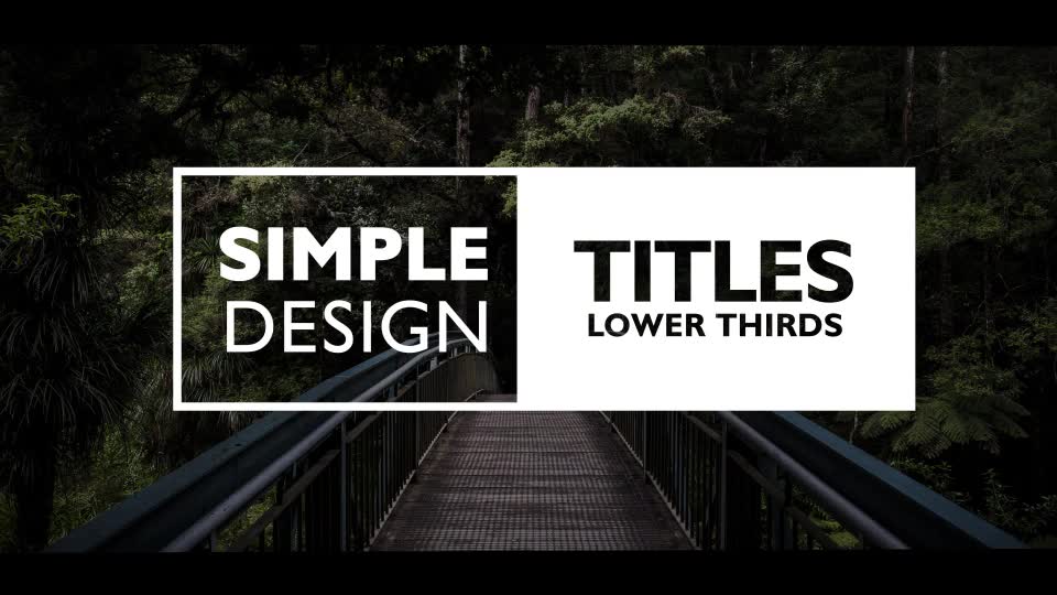 30 Simple Titles - Download Videohive 14507047