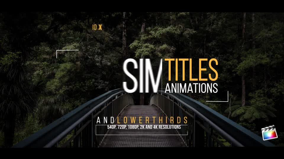 30 Simple Titles for Final Cut Pro X - Download Videohive 19631556