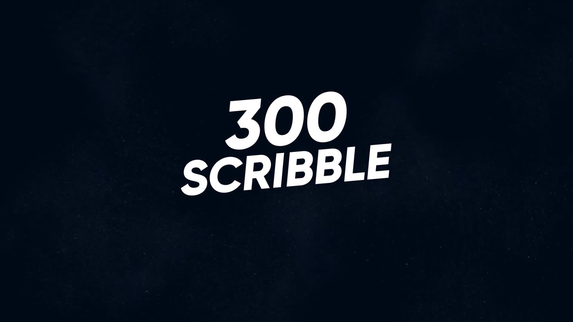 300 Scribble Elements Videohive 23145343 After Effects Image 1
