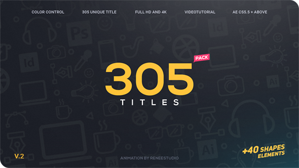 305 Titles Ultimate Pack - Download Videohive 16262208