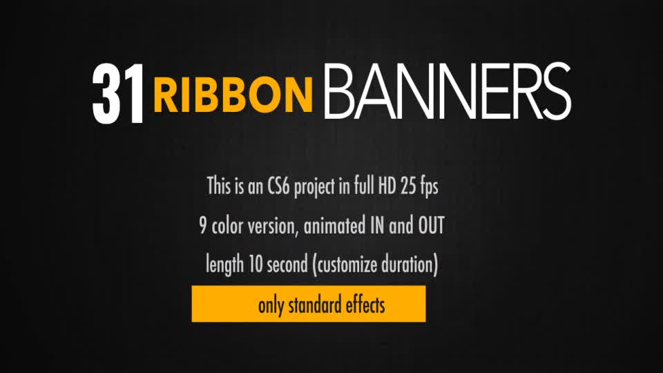 31 Ribbon Banners Videohive 20097609 After Effects Image 1