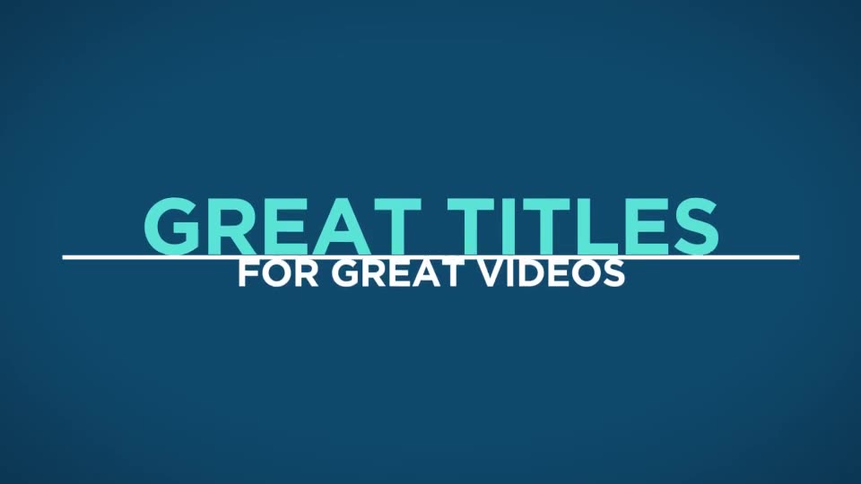 35 Animated Titles - Download Videohive 10268912