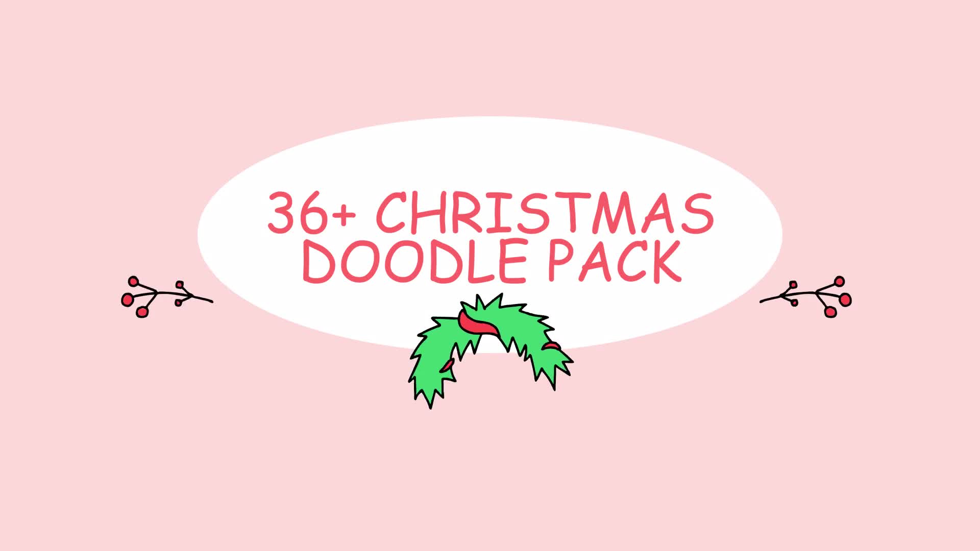 36+ Chirstmas Doodle Pack Videohive 25114920 After Effects Image 1