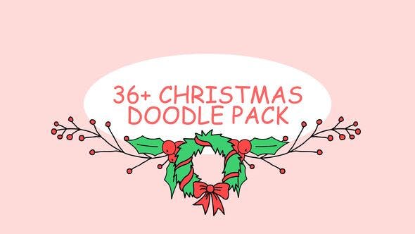 36+ Chirstmas Doodle Pack - Download Videohive 25114920
