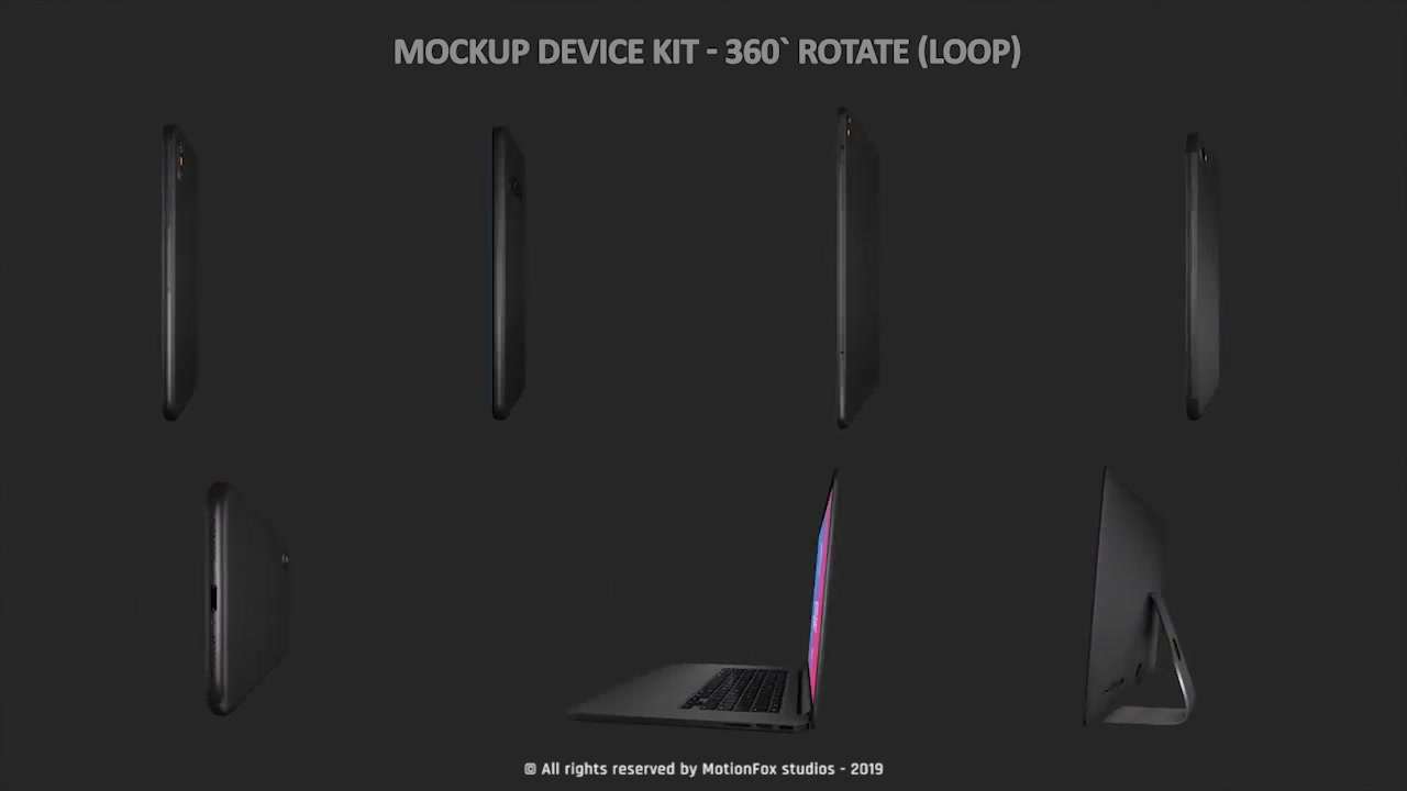 360 Rotatable Mockup Device Kit Videohive 24222847 After Effects Image 4