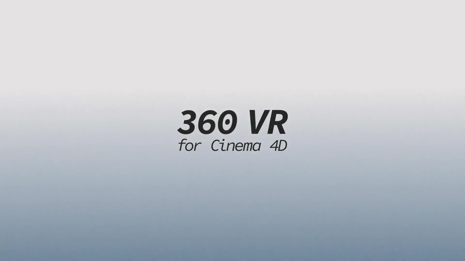 360 VR for Cinema 4D - Download Videohive 18332676