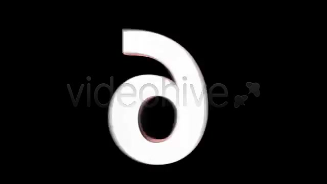 3D 10 Second Countdown Spinning / Rotating Videohive 147906 Motion Graphics Image 3