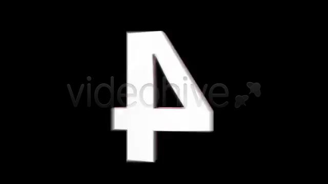 3D 10 Second Countdown Spinning / Rotating Videohive 147906 Motion Graphics Image 4