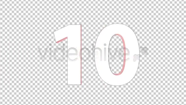 3D 10 Second Countdown Zooming Out Videohive 147904 Motion Graphics Image 6