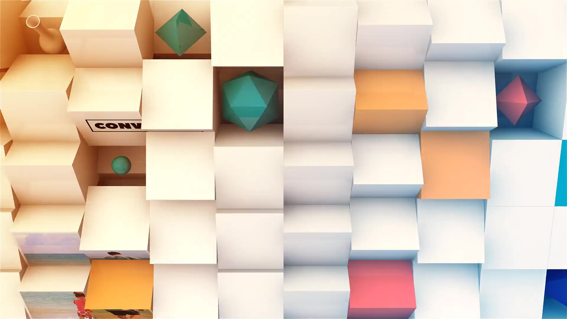 3D Abstract Cube Display - Download Videohive 21831977