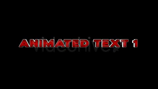 3D Animated Text Videohive 4062210 After Effects Image 1