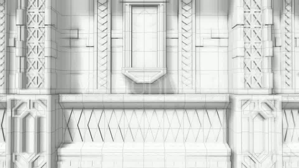 3d Architectural Sketch Background - Download Videohive 19206924