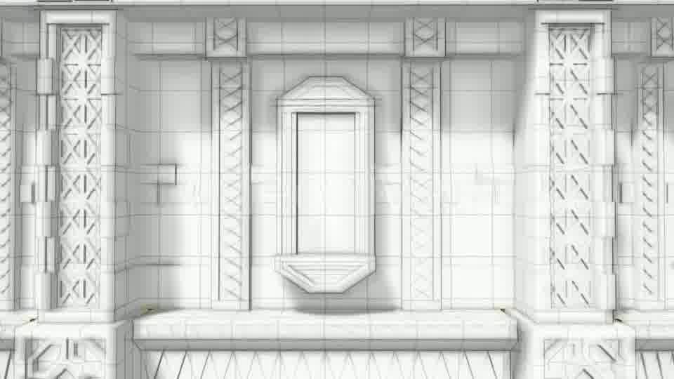 3d Architectural Sketch Background - Download Videohive 19206924