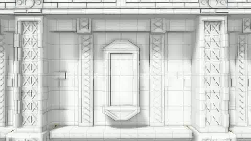 3d Architectural Sketch Background - Download Videohive 19206924