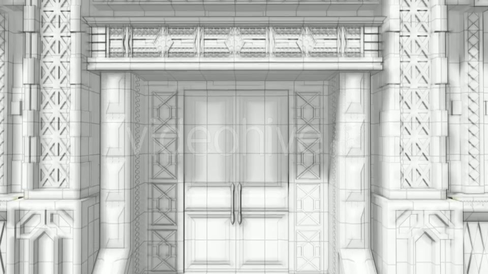 3d Architectural Sketch Background - Download Videohive 19206924