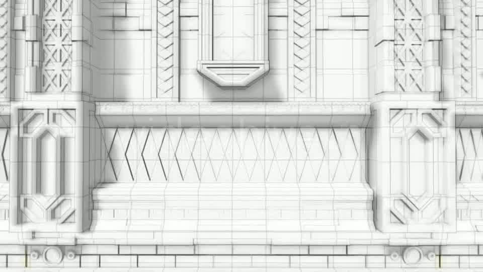 3d Architectural Sketch Background - Download Videohive 19206924