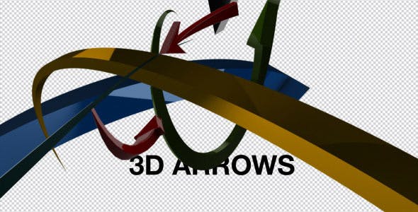 3D Arrow set - 262344 Videohive Download