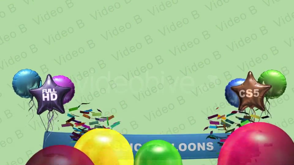 3D Balloon Pack Videohive 2887474 After Effects Image 6