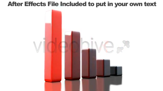 3D Bar Chart Growing Multicolored + AE File Videohive 530787 Motion Graphics Image 10