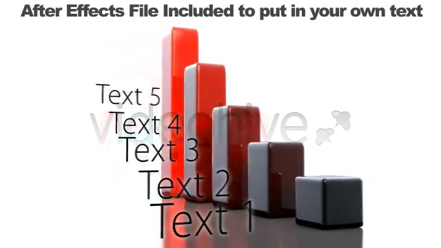 3D Bar Chart Growing Multicolored + AE File Videohive 530787 Motion Graphics Image 11