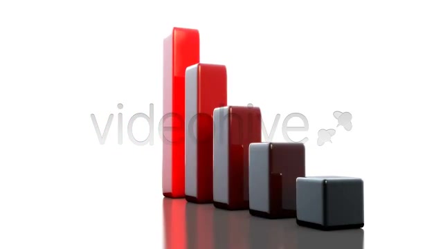 3D Bar Chart Growing Multicolored + AE File Videohive 530787 Motion Graphics Image 4