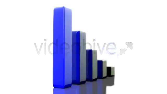 3D Bar Chart Growing Multicolored + AE File Videohive 530787 Motion Graphics Image 6