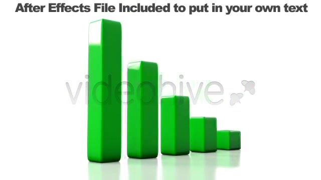 3D Bar Chart Growing Solid Color + AE File Videohive 530844 Motion Graphics Image 10