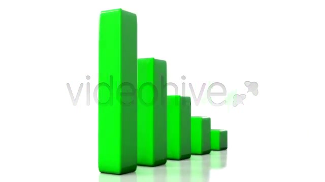 3D Bar Chart Growing Solid Color + AE File Videohive 530844 Motion Graphics Image 6
