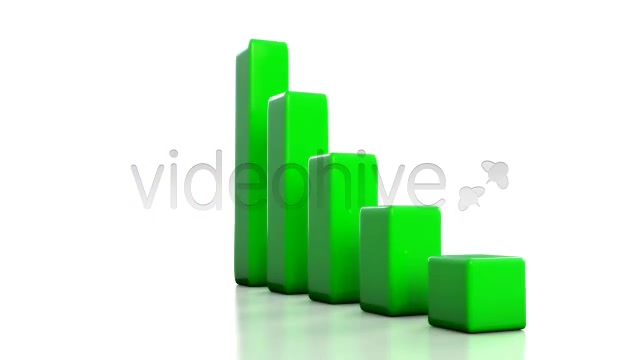 3D Bar Chart Growing Solid Color + AE File Videohive 530844 Motion Graphics Image 8