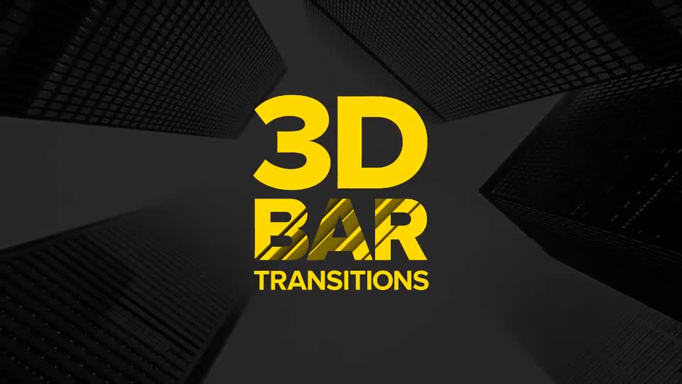 3D Bar Transitions - Download Videohive 19350626