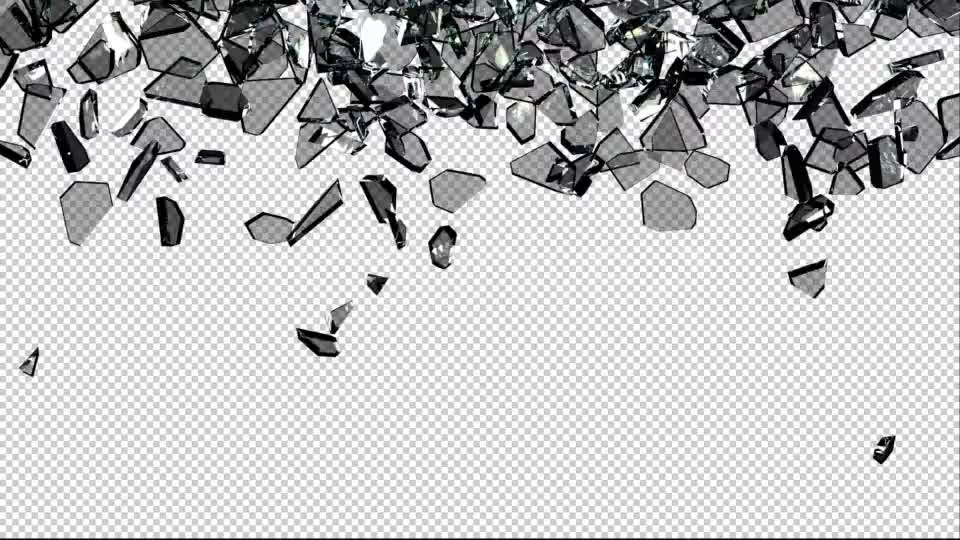 3D Broken Glass Top View (2 Pack) - Download Videohive 2630149