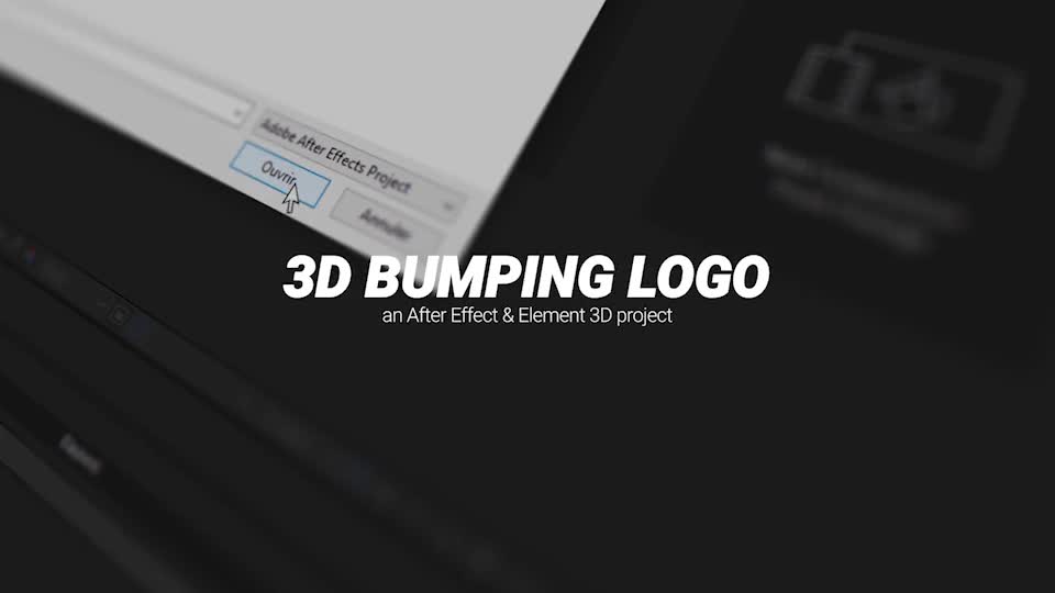 3D Bumping Logo Videohive 25125845 After Effects Image 1