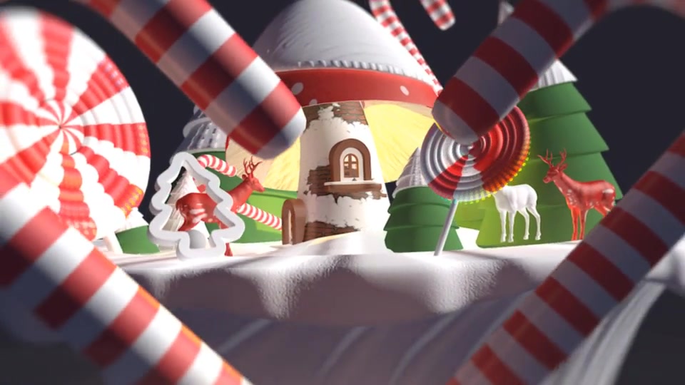 3d Cartoon Christmas Logo Videohive 29348492 After Effects Image 4