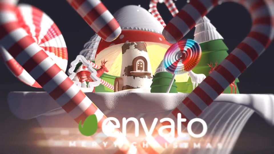 3d Cartoon Christmas Logo Videohive 29348492 After Effects Image 5